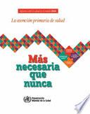 Informe sobre la salud en el mundo 2008