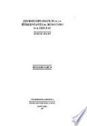 Informes diplomáticos de los representantes del Reino Unido en el Uruguay