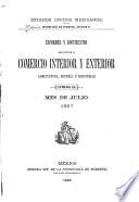 Informes y documentos relativos á comercio interior y exterior agricultura é industrias