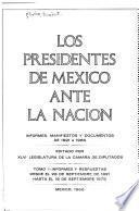 Informes y respuestas desde el 28 de septiembre de 1821 hasta el 16 de septiembre 1875