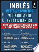 Inglés (Inglés Sin Barreras) Vocabulario Ingles Basico - 4 - JKL
