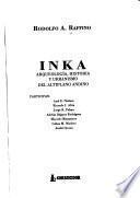 Inka, arqueología, historia y urbanismo del altiplano andino
