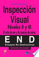 Inspección visual. Niveles II y III