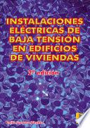 Instalaciones eléctricas de baja tensión en edificios y viviendas