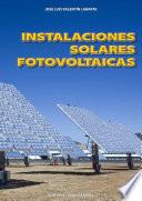 Instalaciones Solares Fotovoltaicas