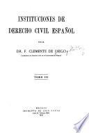 Instituciones de derecho civil español