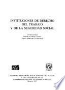 Libro Instituciones de derecho del trabajo y de la seguridad social