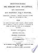 Instituciones del derecho civil de Castilla