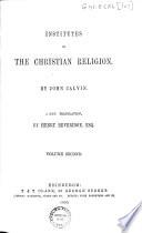 Institutes of the Christian Religion