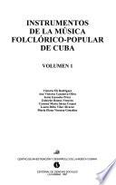 Instrumentos de la música folclórico-popular de Cuba
