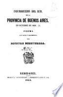 Insurrección del sud de la provincia de Buenos Aires en octubre de 1839