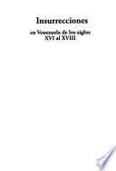 Insurrecciones en Venezuela