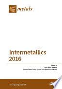 Libro Intermetallics 2016