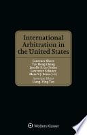 International Arbitration in the United States