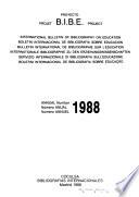 International Bulletin of Bibliography on Education