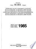 International Bulletin of Bibliography on Education