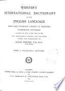 International Dictionary of the English language