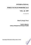 International Index to Film Periodicals