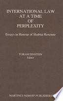 International Law at a Time of Perplexity