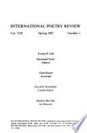 International poetry review