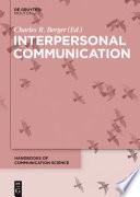 Interpersonal Communication
