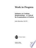 Intimacy in Lesbian Relationships