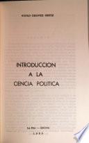 Introducción a la ciencia política