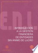Introducción a la gestión financiera en entidades sin ánimo de lucro