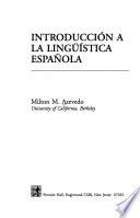 Introducción a la lingüística española
