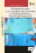 Introducción a la teoría del Estado