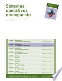 Introducción a los sistemas operativos (Sistemas operativos monopuesto)