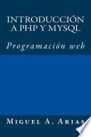 Introducción a PHP y MySQL