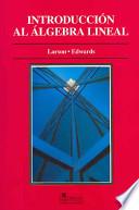 Introducción al álgebra lineal