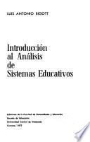 Introducción al análisis de sistemas educativos