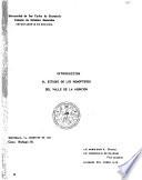 Introducción al estudio de los homópteros del Valle de la Asunción