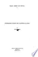 Introducción de canto llano