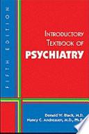 Introductory Textbook of Psychiatry