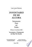 Inventario de mi alcoba