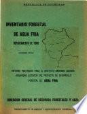 Inventario forestal de Agua Fría, Departamento de Yoro