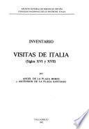 Inventario visitas de Italia (siglos XVI y XVII)