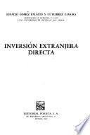 Inversión extranjera directa