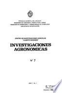 Investigaciones agronomicas