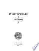 Investigaciones y ensayos