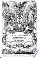 Investigationes historicas de las antiguedades del Reyno de Navarra