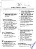 Investigative Ophthalmology & Visual Science