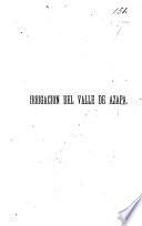 Irrigacion del valle de Azapa