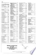 Israel Telephone Directory