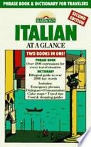 Italian at a Glance
