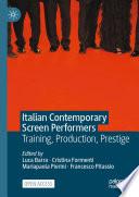 Italian Contemporary Screen Performers