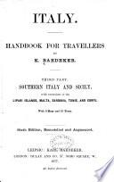 Italy ... Part third: Southern Italy, Sicily, etc